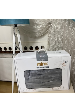 Sense 521 Gri Battaniye Tek Kişilik