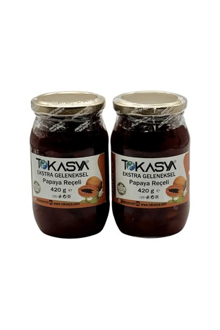 Tokasya Papaya Reçeli Kavanoz 2 x 420 G