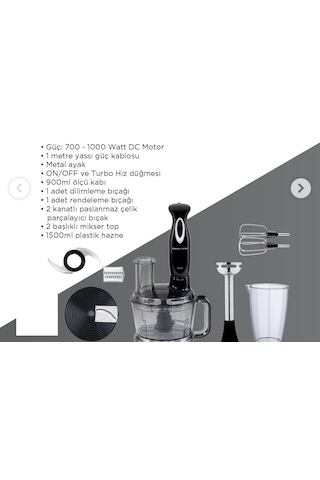 Heifer CHEF'S PRO MEGA 1000 W Blender Set
