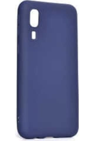 Noktaks - Samsung Galaxy Uyumlu A2 Core - Kılıf Mat Renkli Esnek Premier Silikon Kapak - Gold