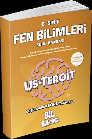 8. Sınıf Matematik - Fen Bilimleri - Türkçe Soru Bankası Set - ÜNL
