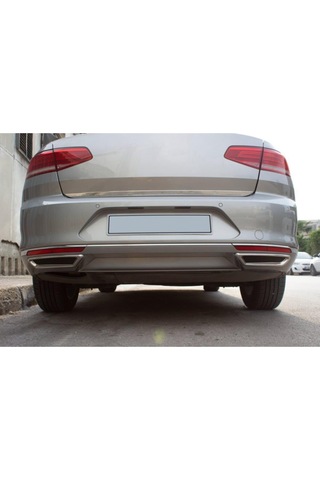 Vw Passat B8 Egsoz Çıkış 2 Parça Krom 2015 - 2018 1