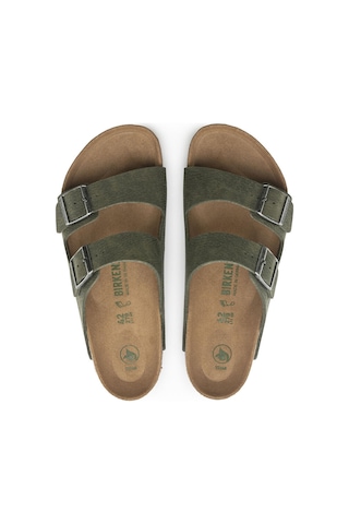 Birkenstock Arizona Desert Dust Vegan Erkek Terlik Haki