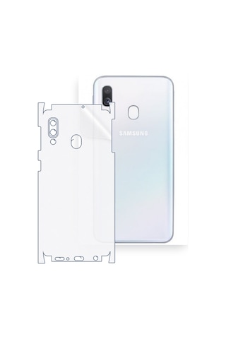 Samsung Galaxy A40 Uyumlu Fullbody Arka Kaplama Hidrojel Koruyucu Film 57881806