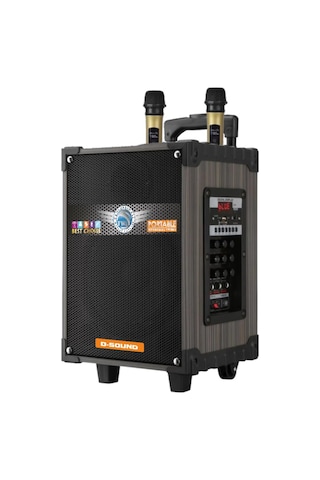 Ds-910 3 Kanal Taşınabilir Şarjlı Hoparlör