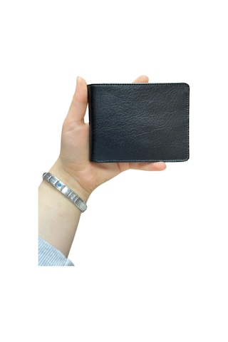 Mft Leather Hakiki Deri Erkek Fermuarlı Cüzdan Ramsey 2405 Napa Siyah