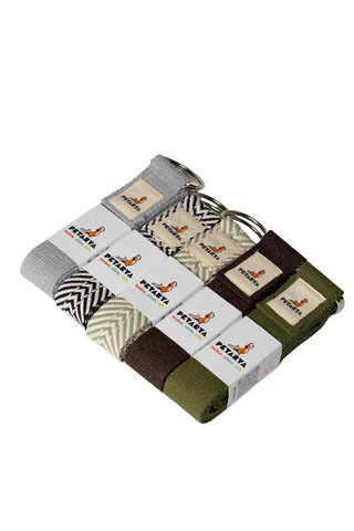 Siyah-beyaz Yoga Kemeri Siyah - Çok Renkli