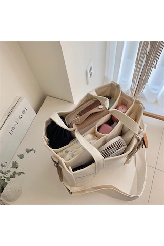 Teltree Büyük Kapasiteli Anne Çantası - Ayarlanabilir Omuz Askılı Moda Sırt Çantası Siyah