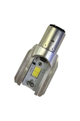 Suntek H4 20 W Cob Led Hi - Lo Işın Motosiklet Far Ön Ampul Lamba Beyaz