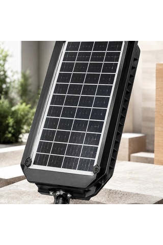 Hareket Sensörlü Solar Led Bahçe Lambası 3 Modlu Uzaktan Kumandalı Dış Mekan Aydınlatma