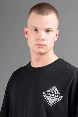 Maraton Sportswear Oversize Erkek Bisiklet Yaka Kısa Kol Basic Siyah T-shirt 22694-siyah Siyah