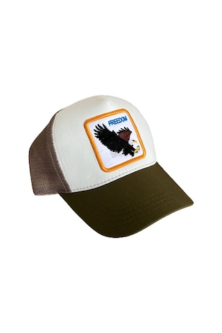 Outdoor Unisex Ayarlanabilir Fileli Şapka Beyaz