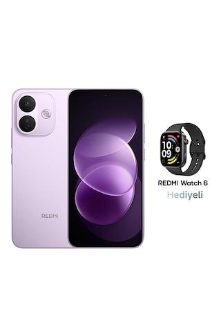 Xiaomi Redmi Note 17 Pro Max 5G 8 GB 256 GB (Xiaomi Türkiye Garantili) Mor+Xiaomi Redmi Watch 6 2.07 Akıllı Saat Siyah (Distribütör Garantili)