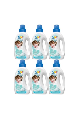 Uni Baby Aktif Sıvı Çamaşır Deterjanı 6 X 1500ml