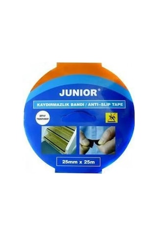 Junior Kaydırmaz Bant Siyah 25mmx25m