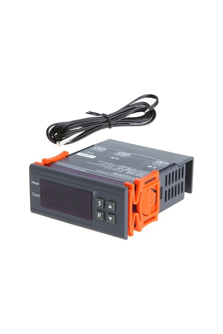 Geeksen Mh1210b Dijital Sıcaklık Kontrol Cihazı 220v -0.1 C Hassasiyetli Soğutma/ısıtma Kontrolü Ve Alarm Fonksiyonu
