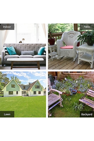 Suofeng Yüksek Kaliteli Kumaştan Yapay Yapraklı Dekoratif Yaprak Demeti, İç Ve Dış Mekanlar İçin Mükemmel