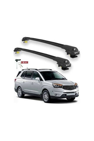 Turtle Ssangyong Turismo 2013-2019 Ara Atkı Air1 Siyah