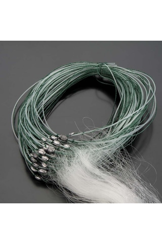 Reedark 3 Katlı Fiber Balık Ağını - 5 Parmak, 10cm Ağız Açığı, 25x1.3m Boyutlu Balıkçılık Gereci