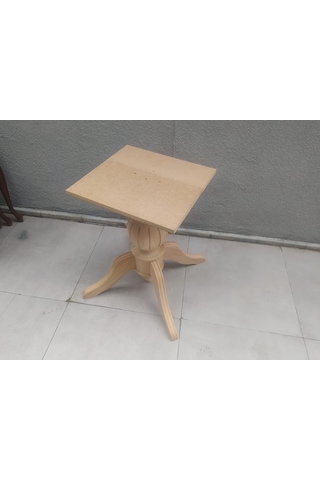 Bengimobilya Baba Ayak Masa Ayak Ham Ahşap Ihlamur Ağacı 90-100-110-120 Cm Ku