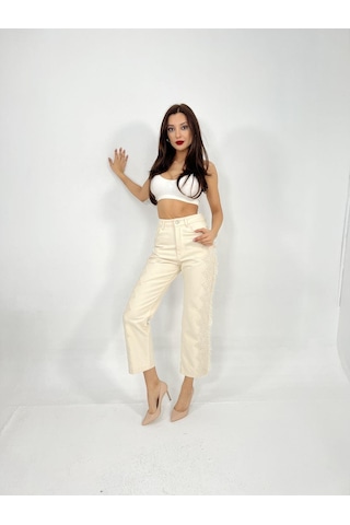 The İstanbul 6240 Pantolon-krem Krem
