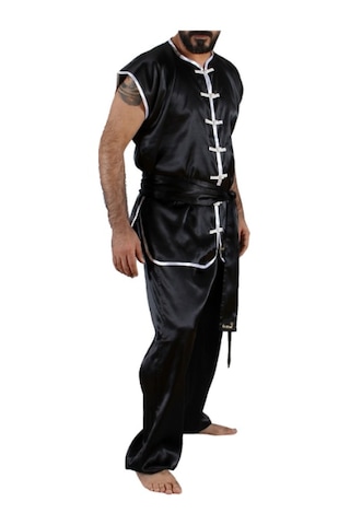 Dosmai Sıfır Kol Wushu Nançuan Elbisesi Siyah Vs111 Siyah