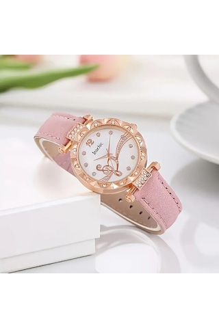 Trendy Kadın Yuvarlak Saat