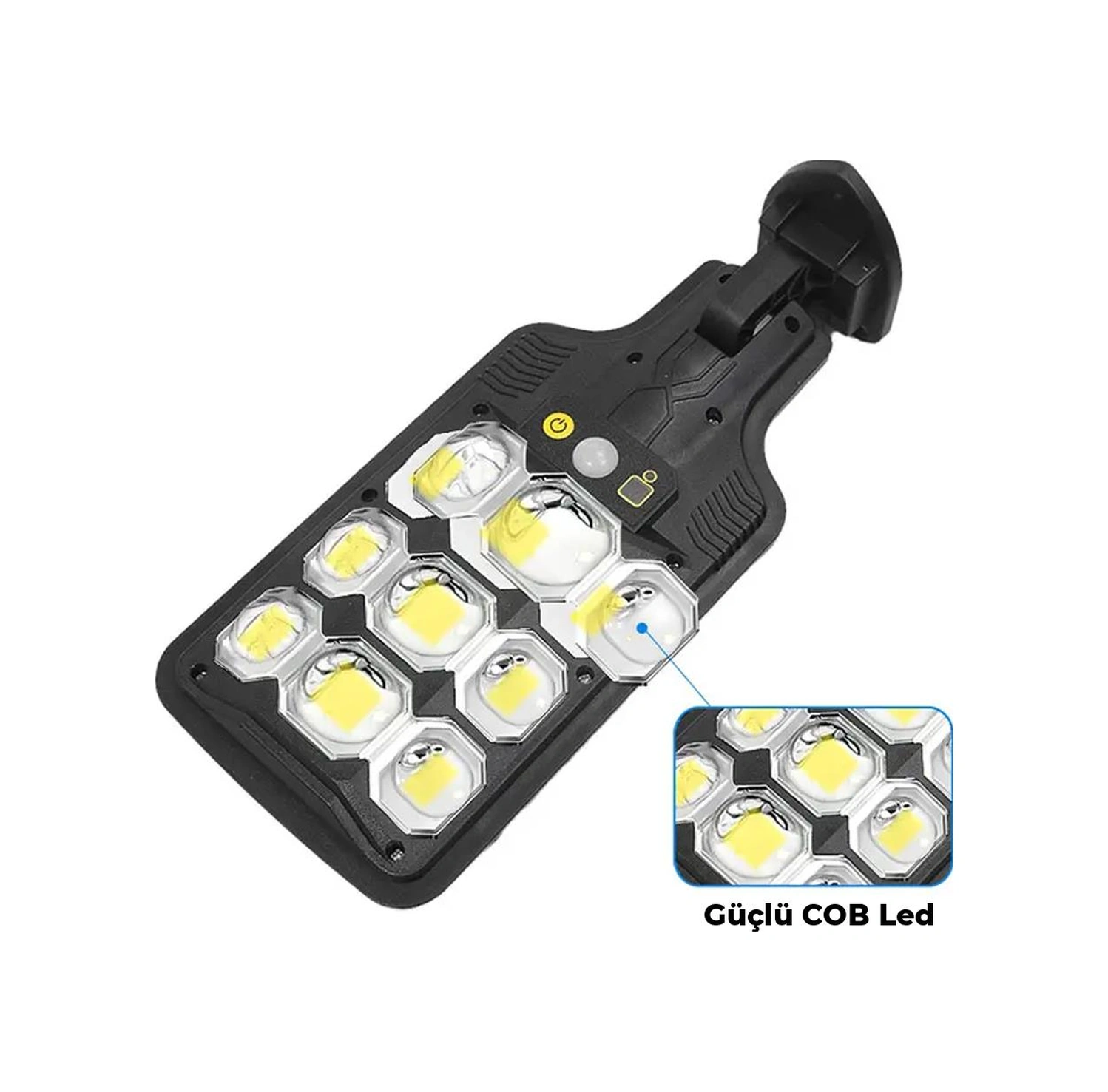 Powermaster Hs-8037b Solar Panelli Hareket Sensörlü Lamba
