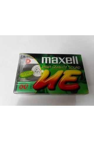 Maxell - 60'lık Boş Teyp Kaseti