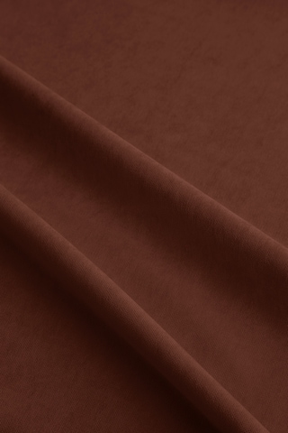 Gauze Fabric Design Kadife Dokulu Dertsiz Masa Örtüsü, Safir Açık Kahve