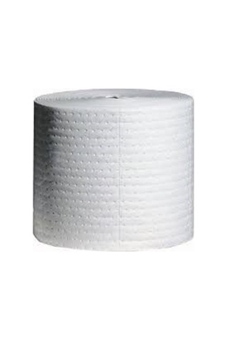 Yağ & Yakıt Emici Absorban - Perfore Rulo - Beyaz
