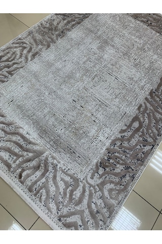Padişah Halı Evidence 75322 070 Serisi Viskon Akrilik Salon Oturma Yatak Odası Halısı Kahve