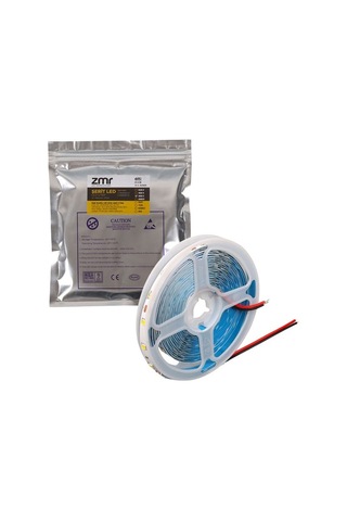 Zmr Zmr-601 3000k 12 Volt Tek Çipli 2835 İç Mekan Silikonsuz 60 Led 5 Metre Şerit Led
