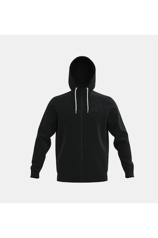 Under Armour Erkek Armour Fleece® Tam Boy Fermuarlı Kapüşonlu Üst 1373357-001 Siyah