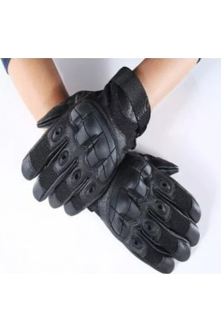 Fortunelane Unisex Kışlık Spor Eldivenleri - Ultra İnce Lif, Isı Koruma, Dokunmatik, Konforlu Tutuş Özellikli Motor Gantları M