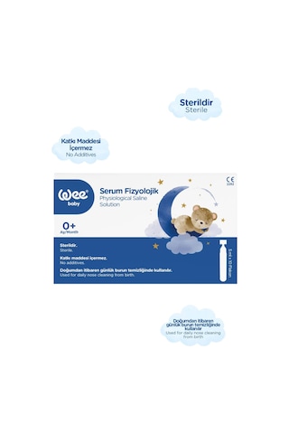Wee Baby Serum Fizyolojik Seti 10x4 40 Adet