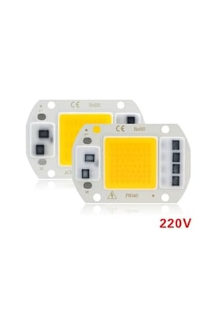 Tr Alkatronik 220v 50w Power Led Gün Işığı Warm White Projektör Cob Led Driver
