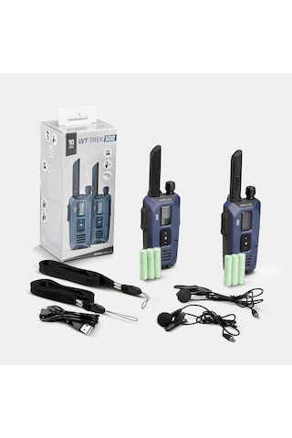 Forclaz Usb İle Şarj Edilebilen Walkie-talkie Telsiz - 10 Km - Wt Trek 500