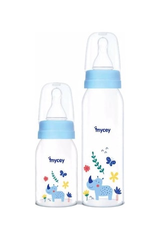 1001cesit Avm Mycey 2'li Cam Biberon 125 Ml 250 Ml