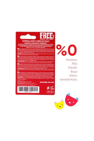 Babyton Doğal Çilekli Dudak Koruyucu 5 G