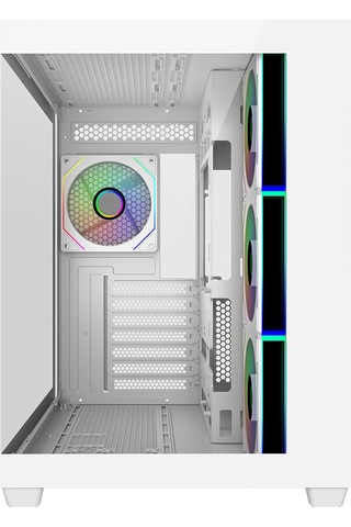 Cooler Master Elite 681 Tg E681-whnn85-s00 4x120mm Argb Fan Atx Akak0col0051
