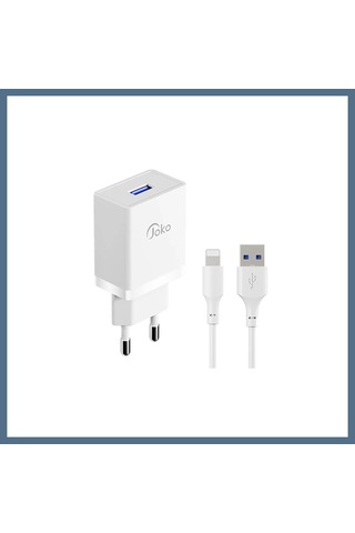 Buradabulabilirsin Joko Jk77 12w + Px17 1m 2.4a Usb To Lightning Kablolu Pd Şarj Cihazı Bbz