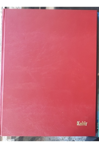 Ticari Defter Kebir 25 Cmx35 Cm 350 Yp Sert Kapak 90 Gr Kağıt