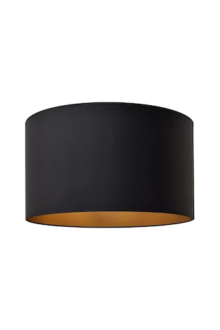 Levaillant Siyah Lambader Şapka & Başlık - İçi Gold Kaplama, 45 Cm Çap, 26 Cm Yükseklik - Özel Üretim & Kusursu Diğer