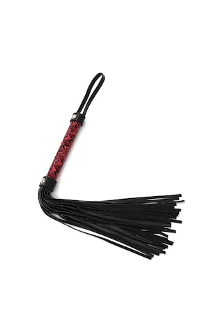 Zaga Oyun Deri İşlemeli Fantezi Kırbac Çok Renkli