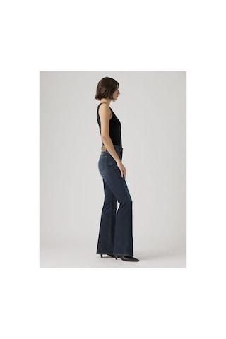 Levi's 726 High Rise Flare Kadın Jean Pantolon-16583 Dark İndigo - Worn İn