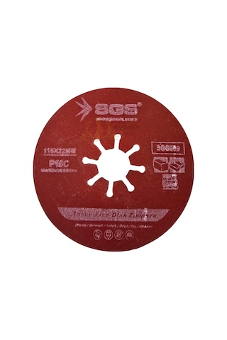 Sgs Turbo Fiber Disk Zımpara Granit-mermer-taş P16c 115 Mm. - 1 Adet