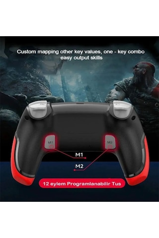 P06 Elite Bluetooth Gamepad PS4 Uyumlu Ps3 Pc Switch Uyumlu Oyun Kolu