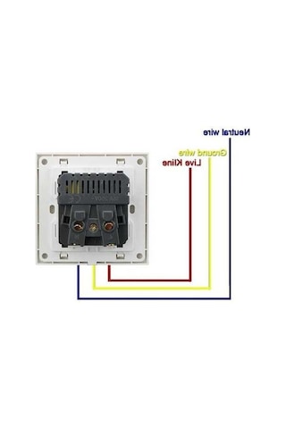 Trendooze Beyaz Almanya Priz Usb-c 16a Ab Adaptör, Pc Paneli Entegre