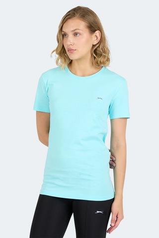 Slazenger Kornelı I Kadın Slim Fit Açık Yeşil Tişört Açık Yeşil